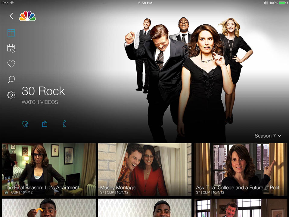 NBC - Project - 30 Rock Site